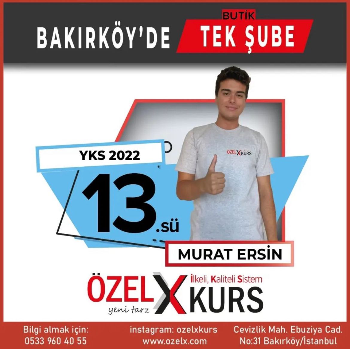 MURAT ERSİN YKS 2022 13.S&Uuml;